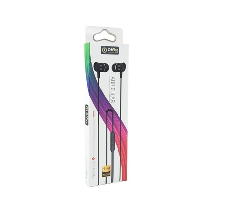 AURICULAR IN EAR OFFICE OFF-AUR001 MANOS LIBRES NEGRO 779 - comprar online