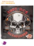 CARPETA ESCOLAR 3X40 INKDROP - SKULLS en internet
