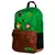 MOCHILA MOOVING ESPALDA 1636225 - MINECRAFT PIXEL MARRON/VERDE