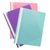 CARPETA BASE OPACA TAPA TRANSPARENTE OFICIO - COLORES PASTEL SURTIDO