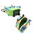 MOCHILA 12 PULGADAS CARRO HELLO GLOMMIES GLOOMPY 35311 - DRAGON en internet