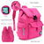 MOCHILA ESPALDA 17 PULG SKORA SMILE NOISE ROSA 35469 - comprar online