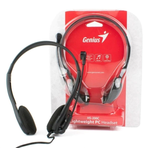 AURICULAR GENIUS HS-200C VINCHA CON MICROFONO