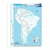 MAPA AMERICA DEL SUR POLITICO NRO 3 X UNIDAD - comprar online