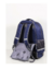 MOCHILA CARRO ELF ESCOLAR 1 DIVISION - 6433C - AZUL TRIANGULOS - tienda online