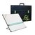 TABLERO PIZZINI 40 X 50 CM CON PARALELOGRAFO / ATRIL 6POS-PORT