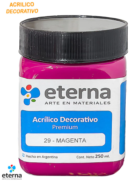ACRILICO ETERNA 29 MAGENTA X 250ML
