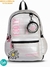 MOCHILA FOOTY ESPALDA 18" - F6033 / BIG KIDS MARGARITA - BLANCA / ROSA