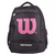 MOCHILA 17 PULGADAS ESPALDA SPORT NEGRA WILSON 65.11065BL - NEGRO / LOGO ROSA
