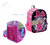 MOCHILA 12 PULGADAS ESPALDA BARBIE COLLEGE WABRO 35611S - ROSA - LIBRERIA PITAGORAS