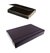 ESTUCHE CARPETA CAJA CON SOLAPA Y ELASTICO FIBRA NEGRA FIBRACAP 8 CM CON ELASTICO