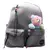 MOCHILA ESPALDA 16 PULG CRESKO CK721 - GRIS / PELUCHE OSO