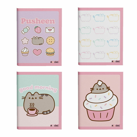 CUADERNO MOOVING 16X21 T/FLEXIBLE RAY X 48 HJS PUSHEEN - elegir - comprar online