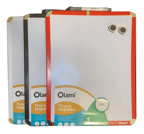 Pizarra Blanca Olami Magnética Juvenil 28x35cm