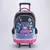 MOCHILA C/CARRO 18 PULGADAS - FILGO FANTASIA OSITO 3D NEGRA