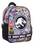 MOCHILA ESPALDA 12 PULGADAS WABRO 77132 - JURASSIC WORLD ESTAMPADA