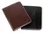 CARPETA A4 CARPINCHO CON CIERRE Y PORTABLOCK MARRON 47064