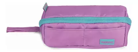 CARTUCHERA WIDE MOOVING - COLOR BLOCK 1530325 LILA / 2025