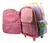 MOCHILA CARRO 16 PULG SIMONES SI930 - VERDE/ LILA / TURQUEZA - LIBRERIA PITAGORAS