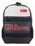 MOCHILA 16 PULG ESPALDA SPORT FIT WILSON 65.11038BL - NEGRA / BLANCO / DETALLES ROJO