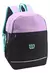 MOCHILA ESPALDA 16 PULG WILSON 65.011035BL - SPORT FIT NEGRA / LILA / CELESTE en internet