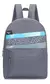 MOCHILA ESPALDA 16 PULG EVERLAST 16057 - GRIS CLARO / FRANJA CELESTE - comprar online