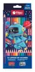 LAPICES FILGO PINTO COLOR LARGO X 12 - FANT / GAMER / GOMA + SACAPUNTA