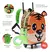 MOCHILA C/CARRO 12 PULGADAS - MODAX HELLO KAWAII DAI TIGRE - comprar online