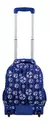 MOCHILA C/CARRO 18 PULGADAS 6449B - ELF BASE GOMA / 1 DIVISION - AZUL PELOTAS en internet