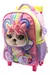 MOCHILA CARRO 12 PULG SIMONES SI926 - ARCOIRIS UNICORNIO - comprar online