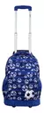 MOCHILA C/CARRO 18 PULGADAS 6449B - ELF BASE GOMA / 1 DIVISION - AZUL PELOTAS
