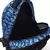MOCHILA ESPALDA LISA MODAX 32238 - 17 PULGLTES PLAY AZUL NEGRA - LIBRERIA PITAGORAS