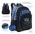 MOCHILA ESPALDA LISA MODAX 32238 - 17 PULGLTES PLAY AZUL NEGRA - comprar online