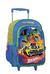 MOCHILA 16 PULGADAS CARRO DRAGON HOT WHEELS WABRO - 75111S VERDE Y AZUL