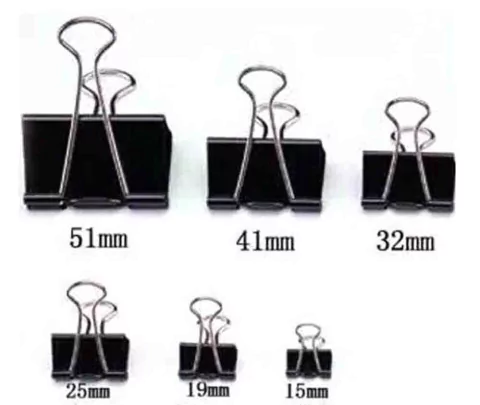 BINDER CLIPS NRO 4 41MM SIFAP