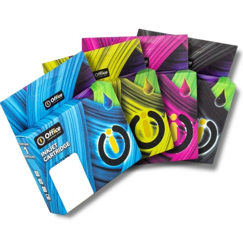 Combo Cartuchos 133 Negro Amarillo Cian Magenta