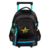 MOCHILA FOOTY CARRO 18 PULGADAS BIG KIDS STAR F3081 C/ CANOPLA COLOR - NEGRO VERDE
