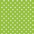 FORRO VERDE MANZANA LUNARES BLANCOS