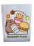 CUADERNO ESCOLAR TAPA DURA (16 X 21) X 48 HJS MOOVING 1203207 - PUSHEEN / 2025