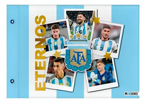 CARPETA MOOVING NRO 5 DOS TAPAS - AFA SELECCION - elegir - comprar online