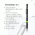 LAPIZ MECANICO PORTAMINA PIZZINI 1431F 0.5MM en internet