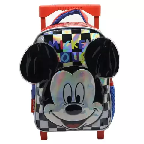 MOCHILA C/CARRO 12 PULGADAS CRESKO - MICKEY KM197