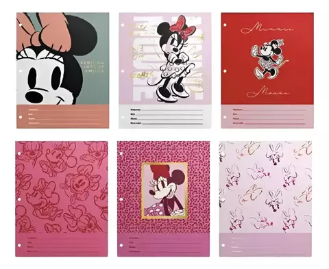 SEPARADOR MATERIA NRO 3 MOOVING X6 - MINNIE - comprar online