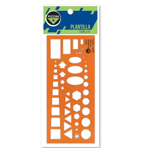 PLANTILLA FIGURAS GEOMETRICAS ART 5804 PIZZINI