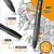 BOLIGRAFO BIC GELOCITY ILLUSION TINTA BORRABLE NEGRO - comprar online