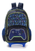 MOCHILA ESCOLAR CARRO MODAX 18 PULGADAS - 32146 PLAY GAME JOYSTICK AZUL - comprar online