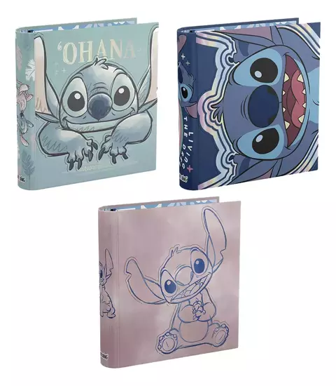 CARPETA ESCOLAR 3X40 MOOVING - STITCH - elegir