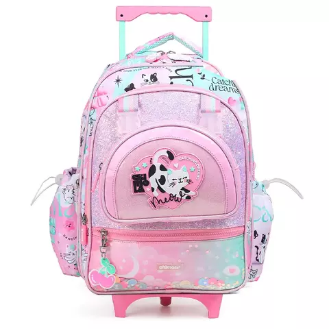 MOCHILA C/CARRO CHIMOLA 18 PULGADAS - TR65 TRAMA POUCH CAT / 2025