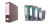 CARPETA BIBLIORATO A4 GRIS MARMOLADO X 10 UNIDADES PACK