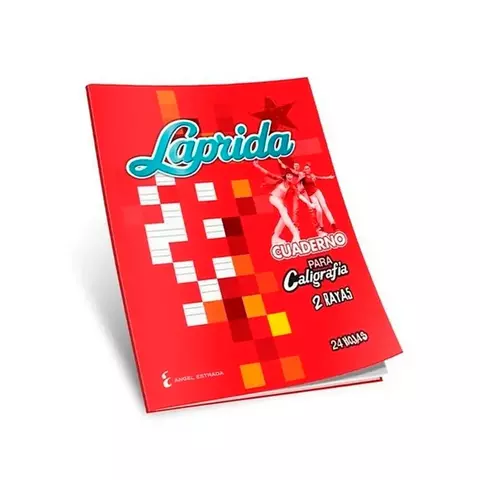 CUADERNO CALIGRAFIA 2 RAYAS 24 HOJAS LAPRIDA - comprar online